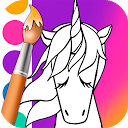 ダウンロード Unicorn Coloring Book をインストールする 最新 APK ダウンローダ