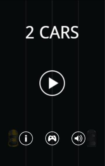 Android application 2 CARS screenshort