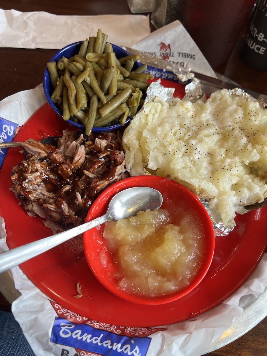 Gluten-Free at Bandana's Bar-B-Q