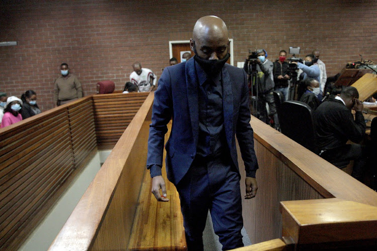 Ntuthuko Shoba, who is accused of ordering the murder of his pregnant girlfriend Tshegofatso Pule, is fighting for release on bail in the Roodepoort magistrate's court.