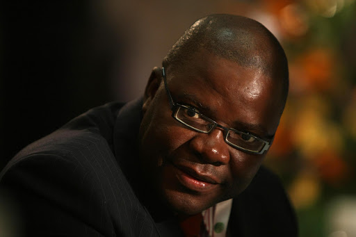 imbabwe Finance Minister, Tendai Biti at the Mining Indaba in Harare. Pic: James Oatway. 20/09/2009. © Sunday Times