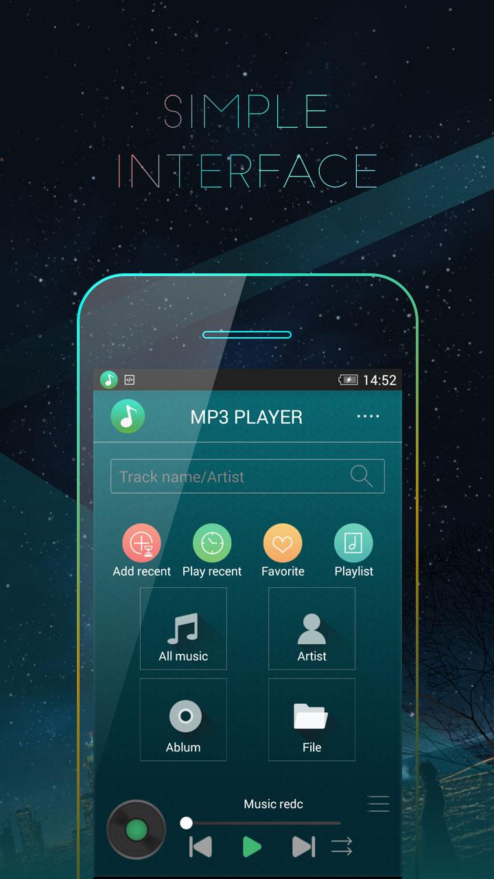 Android application MP3 Player - Music Player screenshort