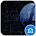 Black dark landscape theme