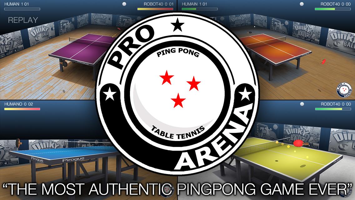 Android application Pro Arena Table Tennis screenshort