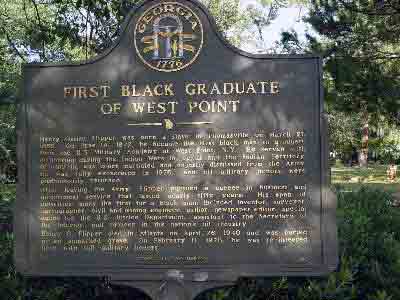 Henry Ossian Flipper was born a slave in Thomasvill on March 21, 1836. On June 14, 1877, he became the first black man to graduate from the U.S. Military Academy at West Point. N.Y. He served with...
