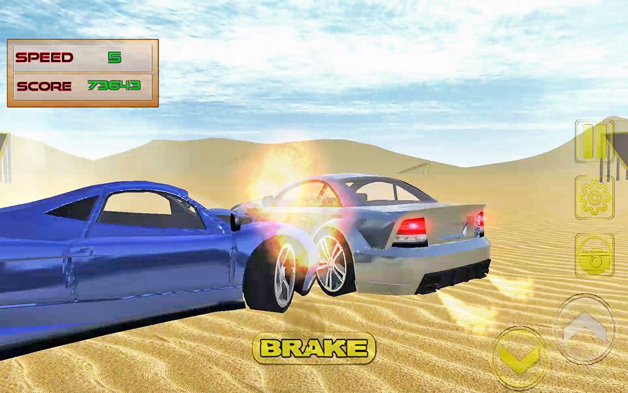 Android application Real Car Drift : Dubai Desert screenshort