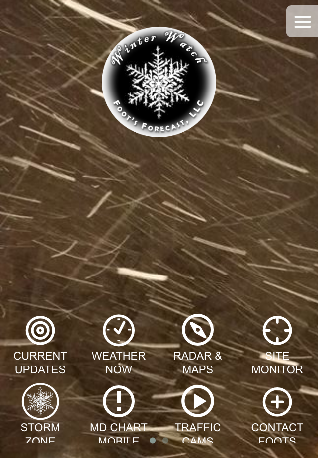 Android application WinterWatch screenshort