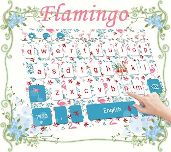 How to mod Floral Flamingo Keyboard Theme patch 10001002 apk for laptop