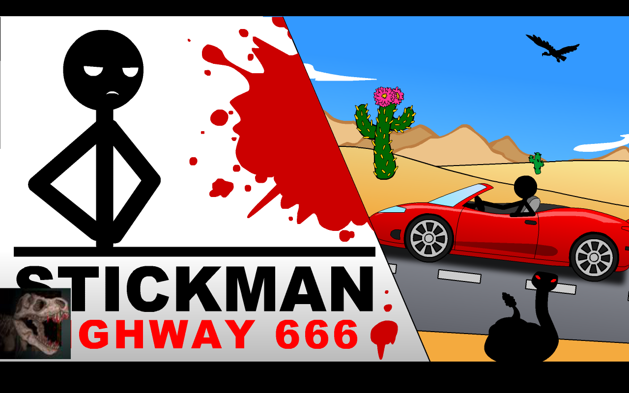 Android application Stickman Highway 666 screenshort