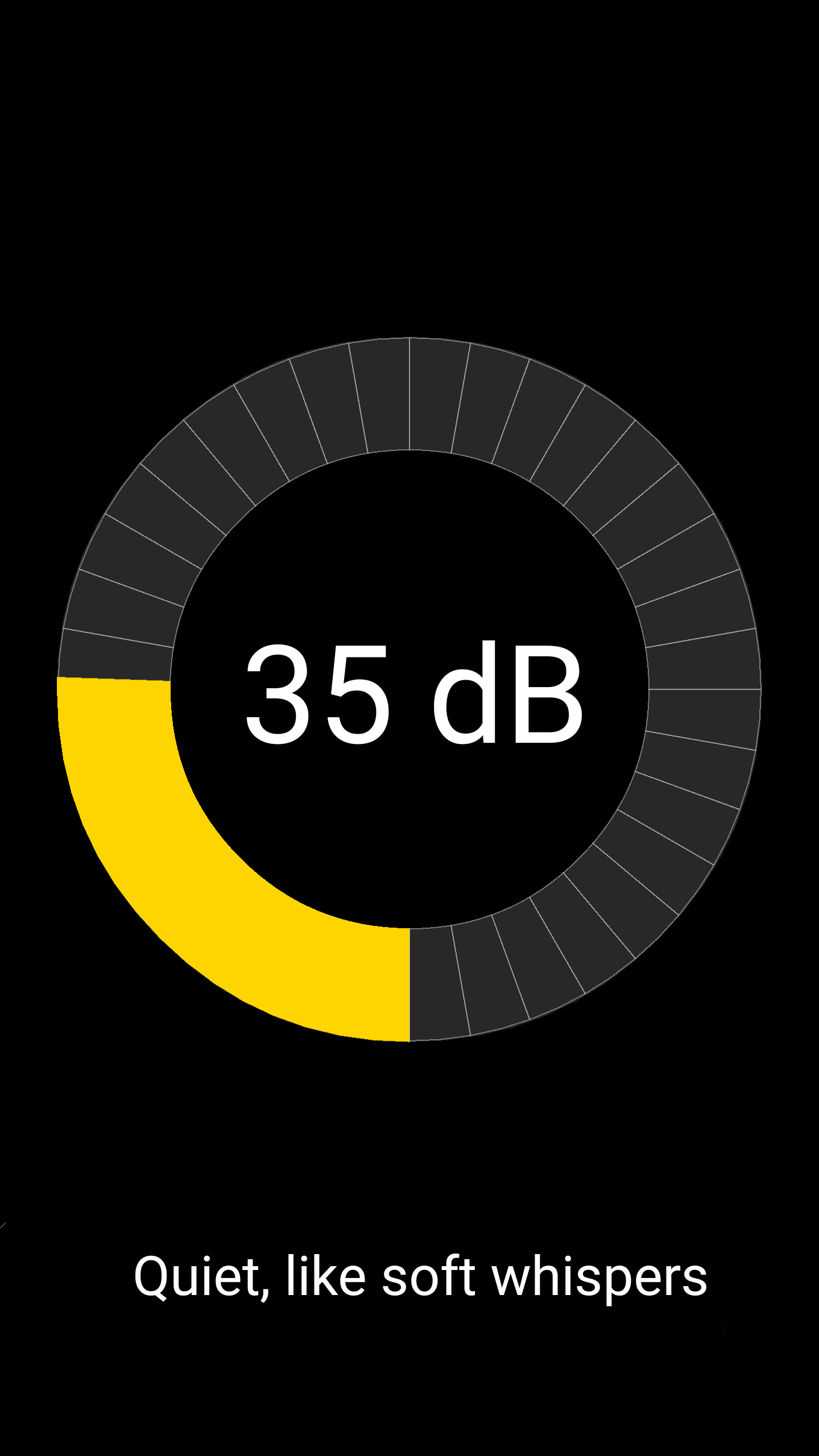 Android application Sound Meter+ (Ad Free) screenshort