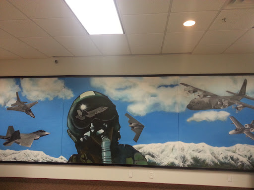 Hill AFB Aerospace Mural