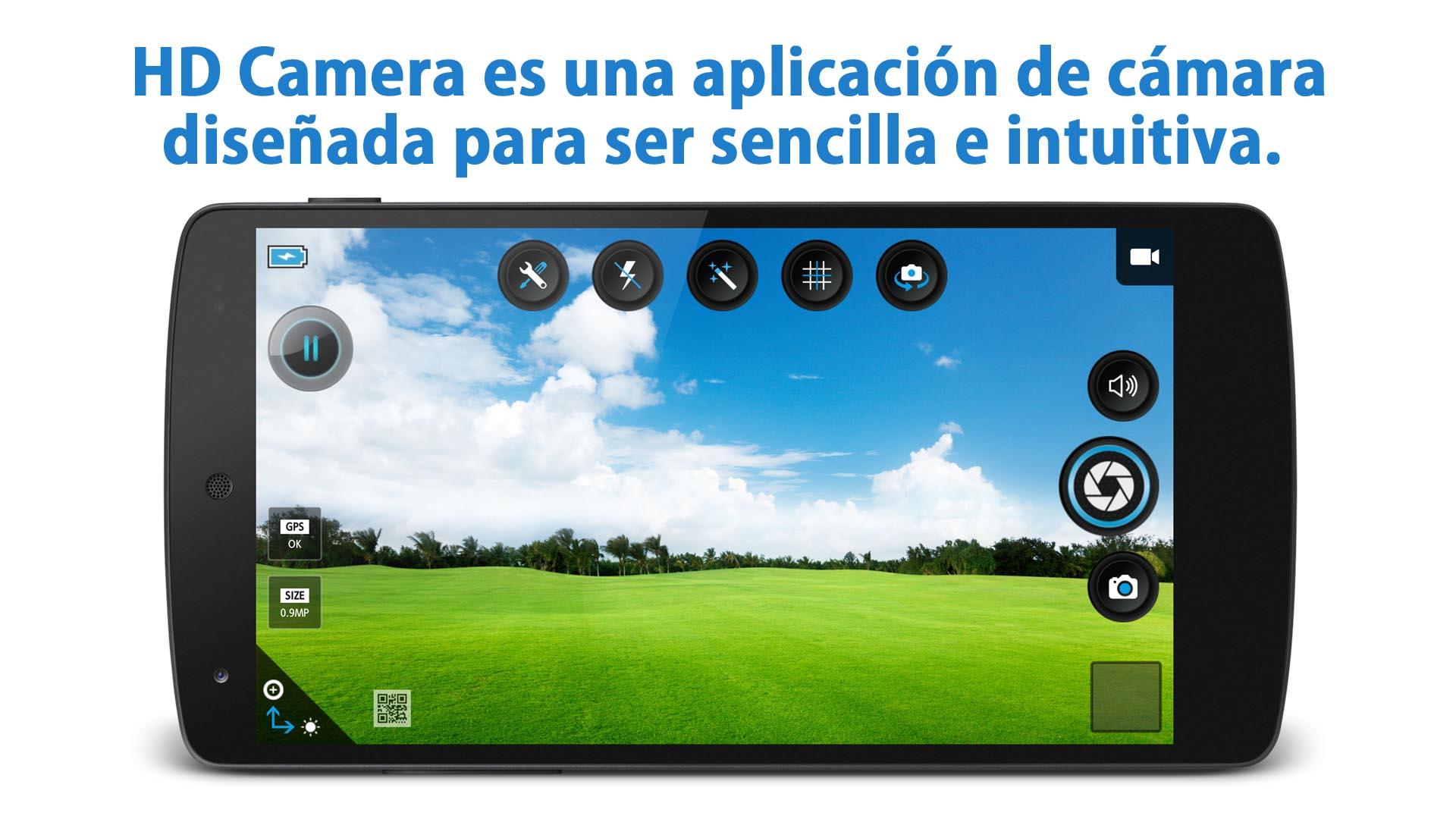 Android application HD Camera - silent shutter screenshort