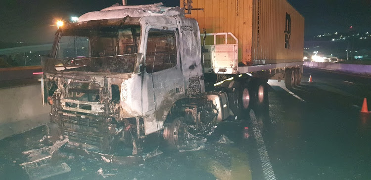 According to police figures, at least 74 trucks have been set alight between January and June this year.