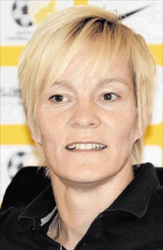 FEELING THE HEAT: Banyana Banyana coach Vera Pauw