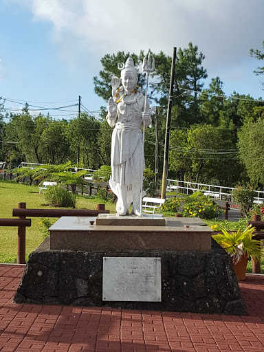 White Statue of Shiva