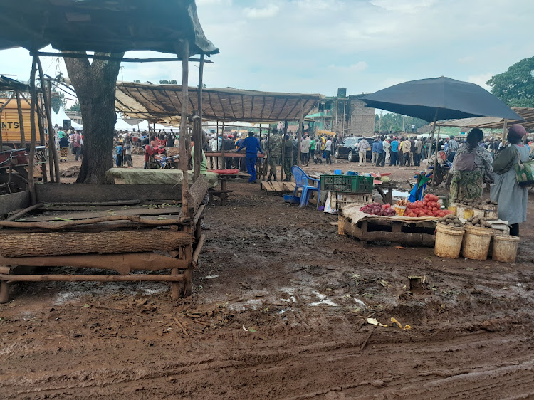 The current State of Gatukuyu market in Gatundu North.