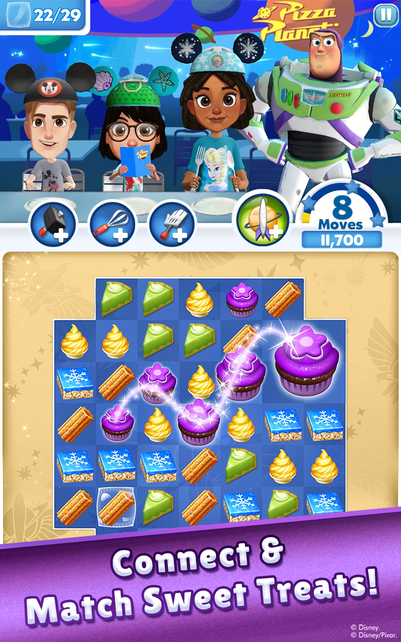 Android application Dream Treats - Match Sweets screenshort