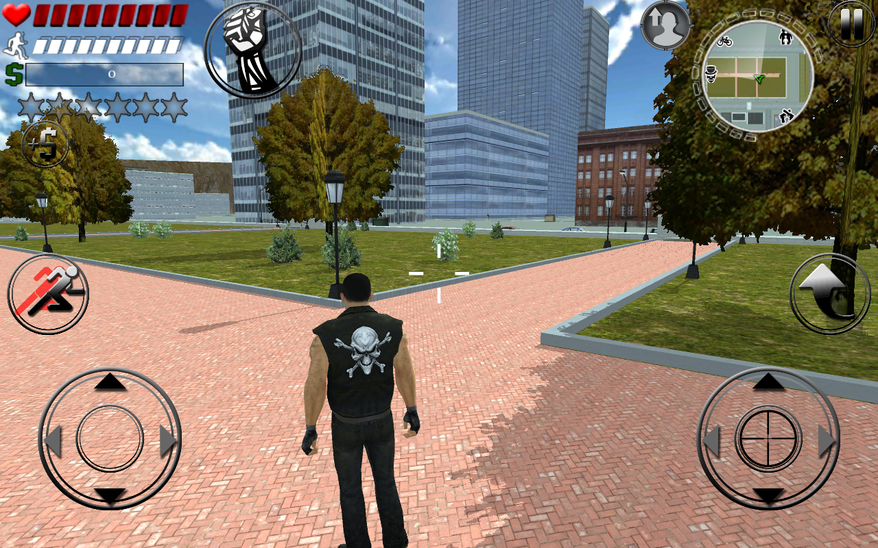 Android application Crime Simulator screenshort
