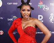 Afro-Soul musician Berita was among the stars who graced the red carpet on Saturday night. 