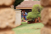 Parents of children enrolled at the crèche descended on the property on Thursday to fetch their children 