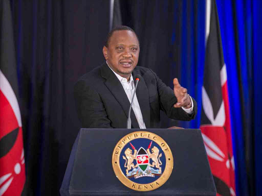President Uhuru Kenyatta addresses participants during the State House Summit on Governance and Accountability, October 18, 2016. /PSCU