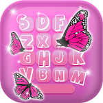 Color Butterfly Image Keyboard Apk