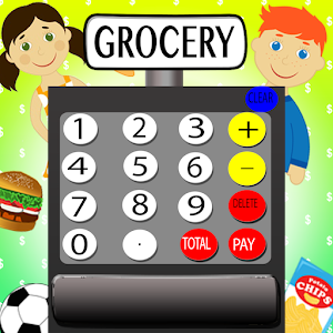 Download Kids Cash Register Supermarket For PC Windows and Mac