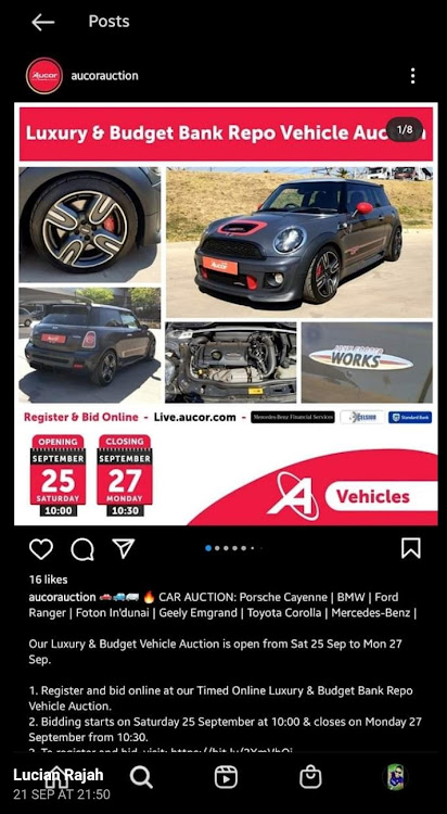 The vehicle resurfaced yet again, this time as part of a line-up by auctioneering firm Aucor.