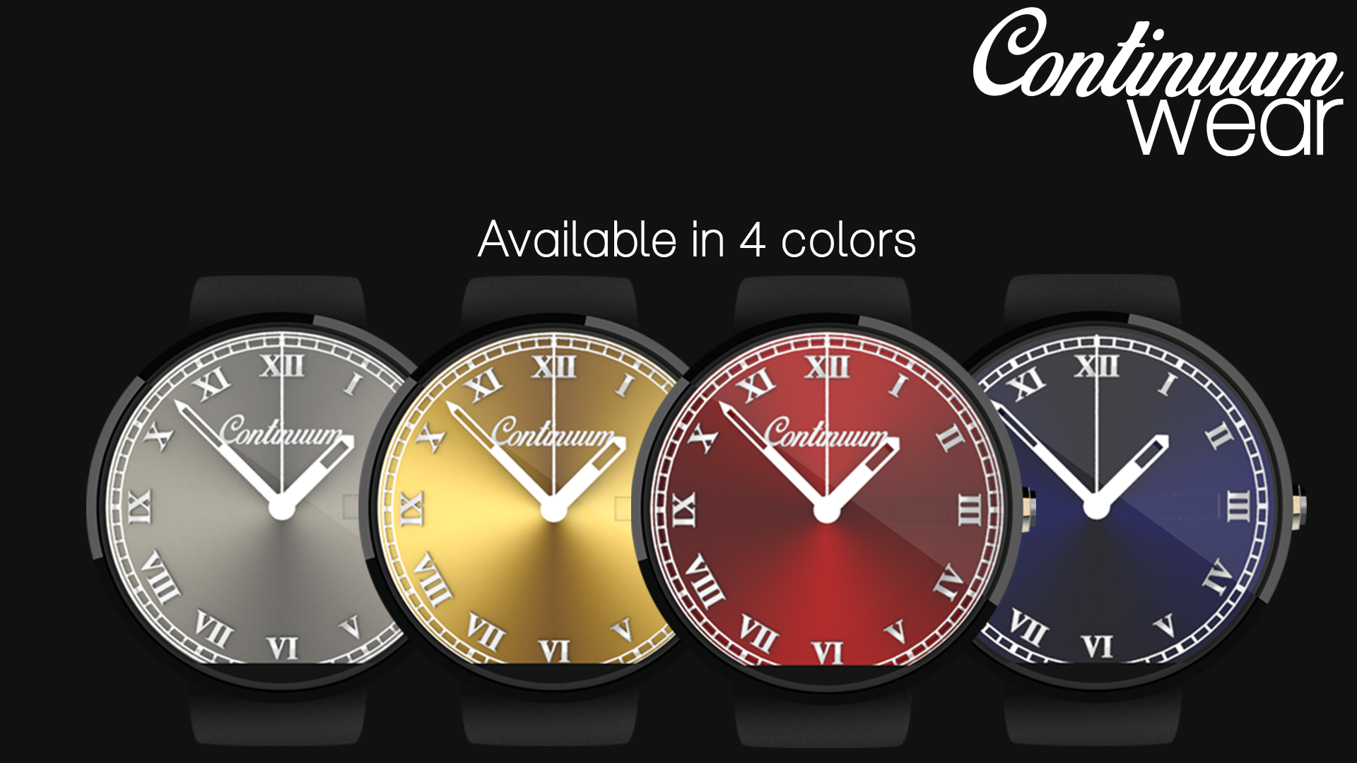 Android application Classic Watch Face screenshort