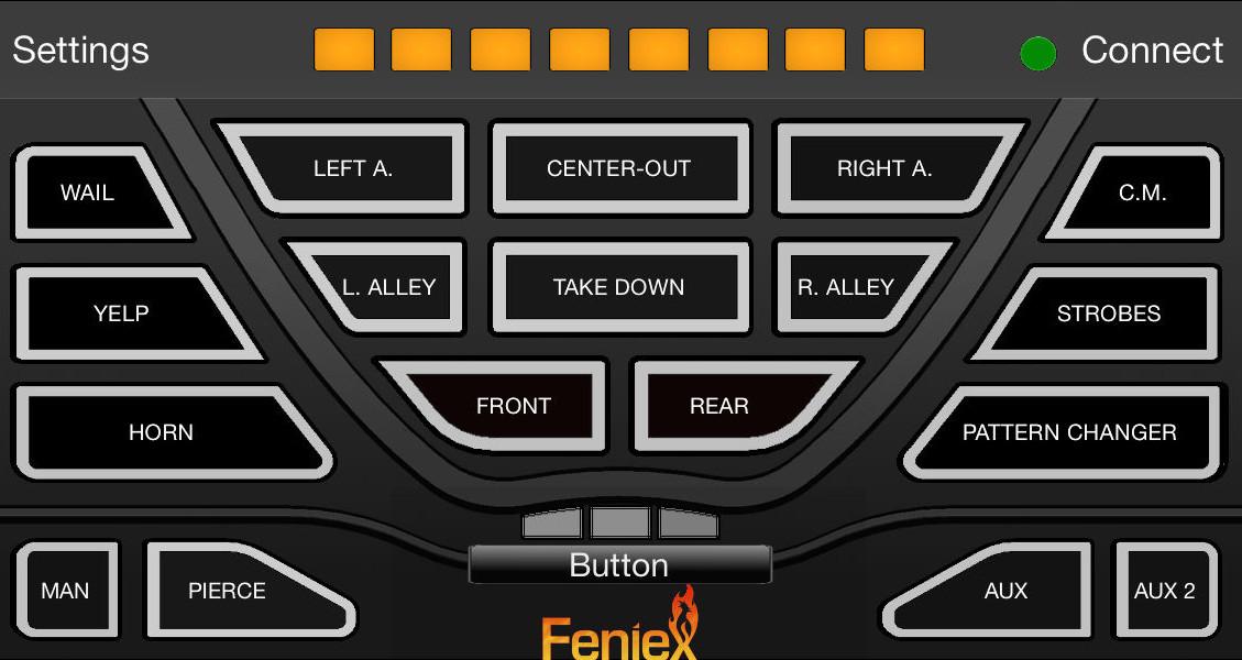 Android application Feniex 4200 screenshort