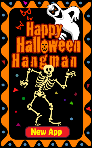 Android application Happy Halloween Hangman screenshort
