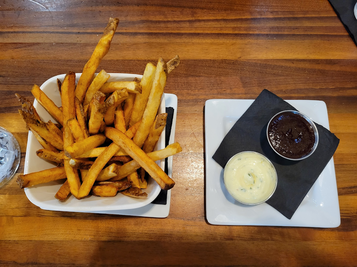 Gluten-Free Fries at Burger Bach