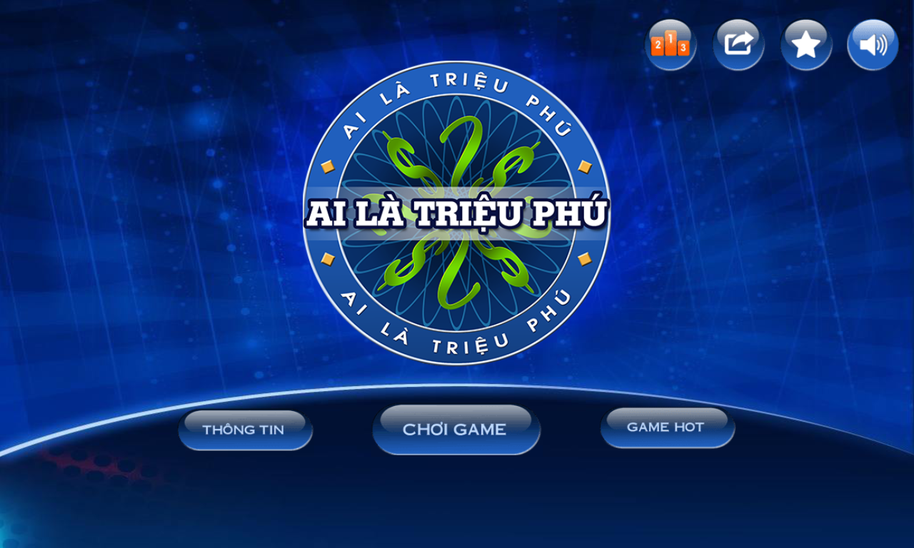 Android application Ai La Trieu Phu 2017 screenshort