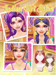   Indian Girl Salon-girls games- screenshot thumbnail   