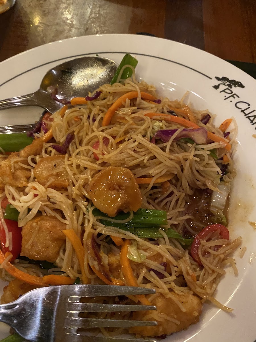 Gluten-Free Noodles at P.F. Chang's