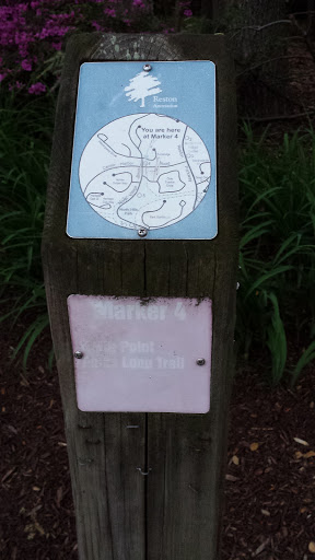 North Point Trail Marker 4
