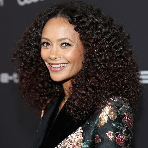 Thandie Newton attends the Audi pre-Emmy celebration at the La Peer Hotel in West Hollywood on Friday, September 14, 2018.