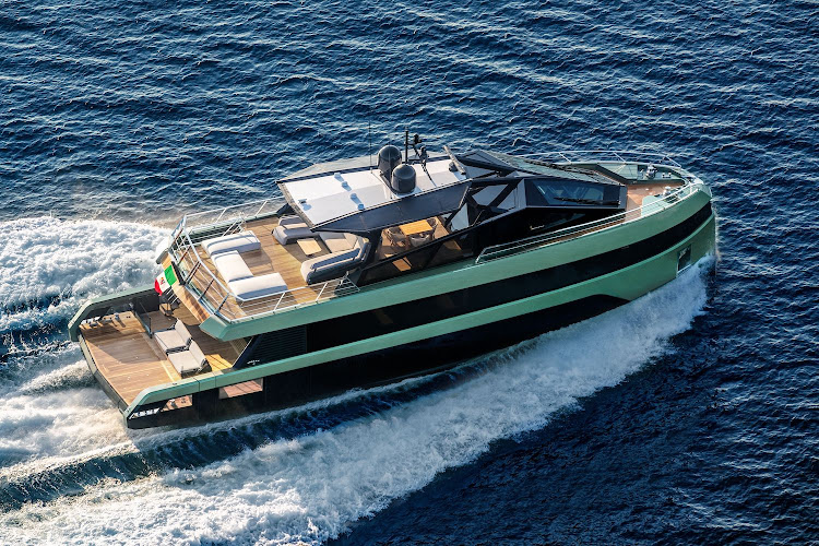 Wally is aiming to change perceptions of yacht design inside and out with its new Wally-why150.
