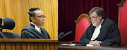 Judge Thokozile Masipa and Judge Eric Leach (combined photo)