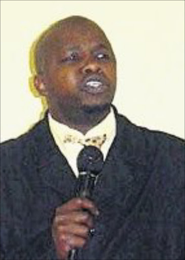 FORTHRIGHT: Pastor Bongane Tembane. Pic. Dan Fuphe. 22/06/08. © Sowetan.