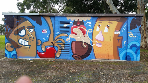 The Power Of Food And Drinks Mural