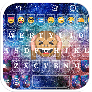 Galaxy Monkey Emoji Keyboard Theme.apk 1.0.1