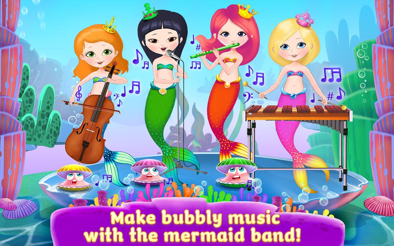 Android application Mermaid Princess screenshort