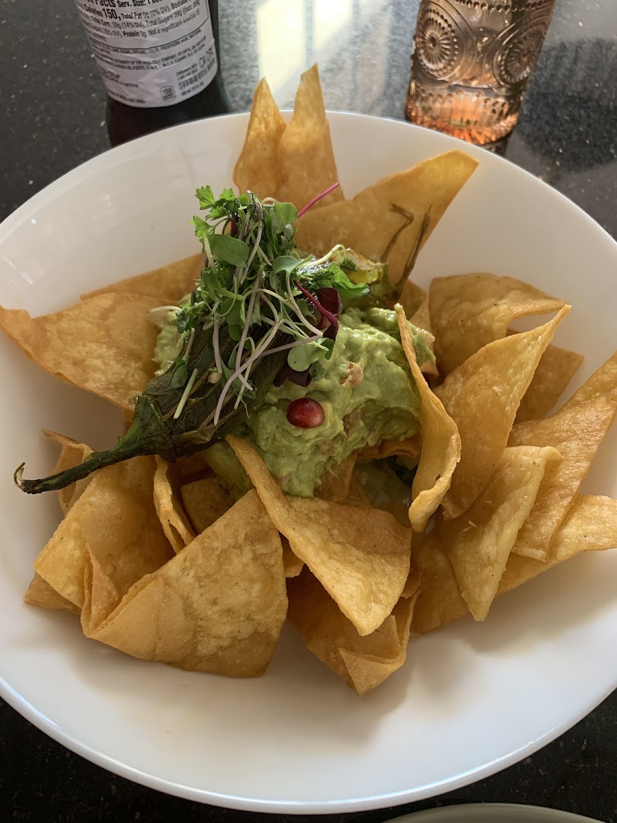 House-made chips & guac