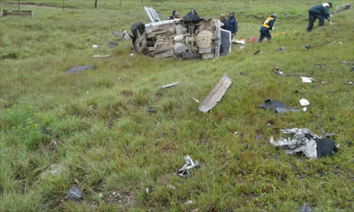Two dead, one hurt in N2 collision outside King William’s Town Picture: SUPPLIED