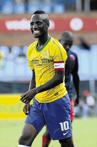 Mamelodi Sundowns captain Teko Modise has expressed concern about taking on Maritzburg United at Loftus in the last 16 of the Nedbank Cup Picture: LEFTY SHIVAMBU/GALLO IMAGES