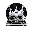 ダウンロード 3D Silver Crown Keyboard Theme をインストールする 最新 APK ダウンローダ