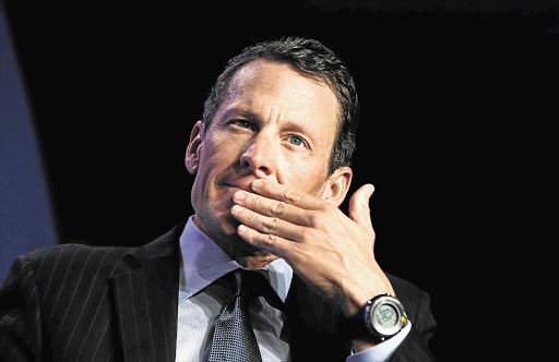 IN THE HOT SEAT: Lance Armstrong