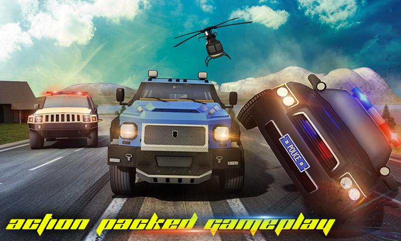 Android application Police Car Smash 2017 screenshort