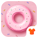 ダウンロード Cartoon Theme - Yummy Donuts をインストールする 最新 APK ダウンローダ